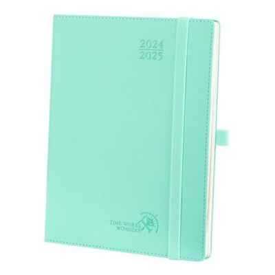  Planner 2024-2025 (6.5'' x 8.5'') Medium-6.5'' x 8.5''-Non Spiral Green-image
