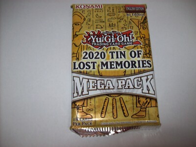 YuGiOh TCG 2020 Tin of the Lost Memories Booster MEGA Pack 18 Cards Free Ship-image