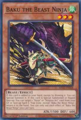 Baku the Beast Ninja MP23-EN168-image