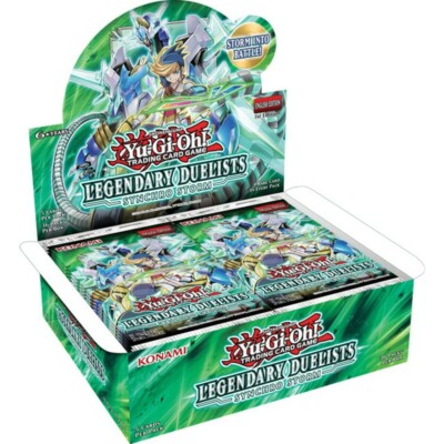 Yu-Gi-Oh! Legendary Duelists Synchro Storm Booster Box Sealed-image