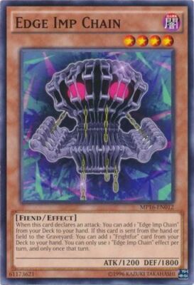 Yugioh! LP Edge Imp Chain - MP16-EN012 - Common - Unlimited Edition Lightly Play-image