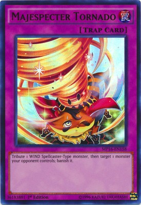 Majespecter Tornado - MP16-EN158 - Ultra Rare - 1st Edition Near Mint 2016 Mega -image
