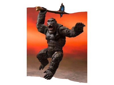 Sealed Bandai Spirts Godzilla vs. Kong S.H.MonsterArts King Kong Figure USA-image