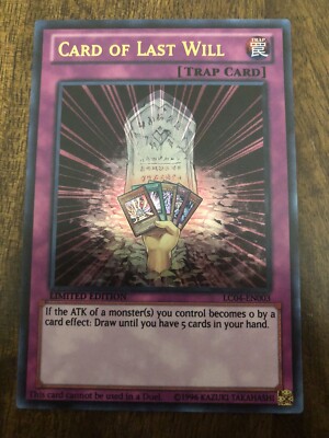 Yu-Gi-Oh! TCG Card of Last Will Legendary Collection 4: Joey's World LC04-EN003-image