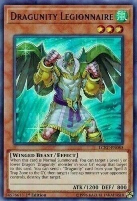 Dragunity Legionnaire ~ LCKC-EN085 Yugioh [ Ultra Rare-image