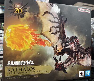 S.H.MonsterArts RATHALOS Monster Hunter 20th Anniv Edition 2024 via FedEx -image
