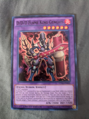 Yu-Gi-Oh! TCG D/D/D Flame King Genghis 2016 Mega-Tins CT13-EN005 -image