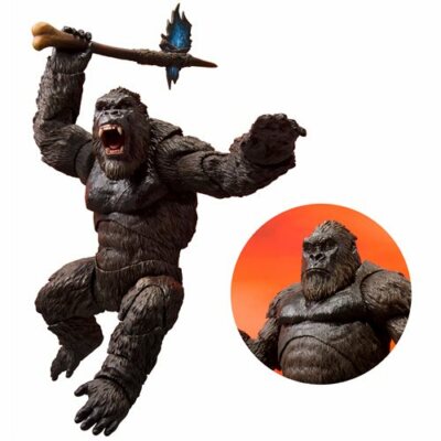 S. H. Monsterarts NEW * King Kong * 2021 Godzilla vs Kong Action Figure Bandai-image