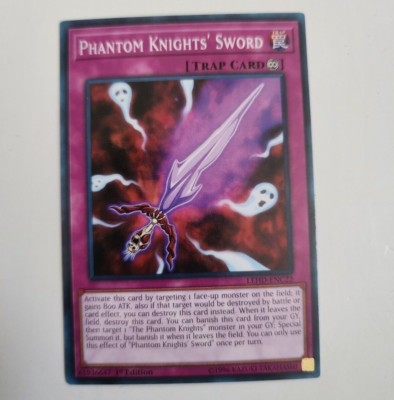 Yugioh Phantom Knights' Sword LEHD-ENC22 Common 1st Edition-image