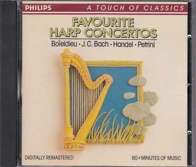CATHERINE MICHEL ANNIE CHALAN URSULA HOLLIGER Petrini Favorite Harp Concertos CD-image