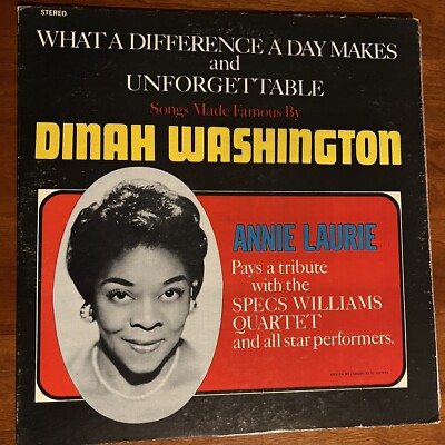 Annie Laurie - Songs Made Famous by Dinah Washington Vinyl LP-image