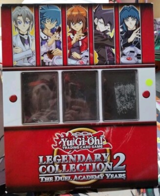 Yu-Gi-Oh! Legendary Collection 2 Trading Card 1996 Binder Excellent condition -image