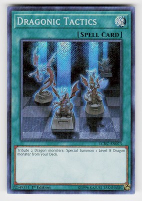 Legendary Collection Kaiba #LCKC-EN073 Dragonic Tactics 1st Edition-image
