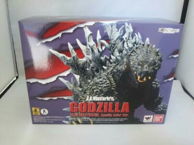 S.H.MonsterArts Godzilla 2000 Millennium Action Figure Bandai F/S Track-image