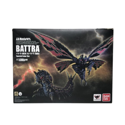Bandai S.H.MonsterArts Battra Adult Larva Special Color Version Figure used-image