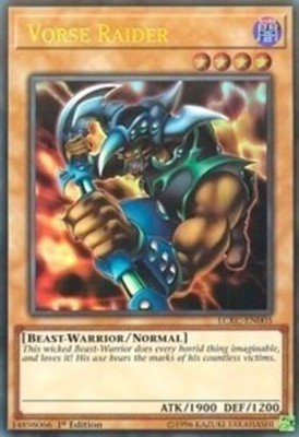 Yugioh! Vorse Raider - LCKC-EN003 - Ultra Rare - 1st Edition Near Mint, English-image
