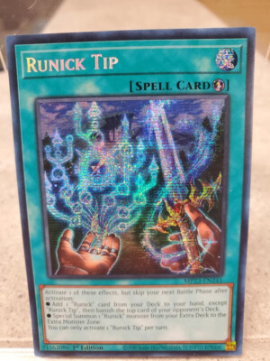Runick Tip MP23-EN241 25th Anniversary Tin: Dueling Heroes Mega Pack 1st Edition-image