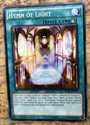 Hymn of Light MP15-EN107 YuGiOh! Spell COMMON Mega Pack 2015 1st Edition NM-image