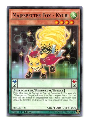 Majespecter Fox - MP16-EN128 1st Edition - YuGiOh-LP-image