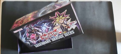 yugioh 1x Empty Legendary Dragon Decks Box Storage (2024 Reprint) GERMAN-image