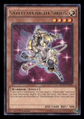Yu-gi-oh Satellarknight Sirius #MP15-EN146 2015 Mega-Tins Mega Pack LP-image
