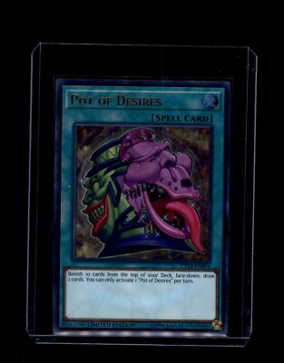 Pot of Desires Yu-Gi-Oh! CT14-EN004 Ultra Rare (UR) Limited Edition-image