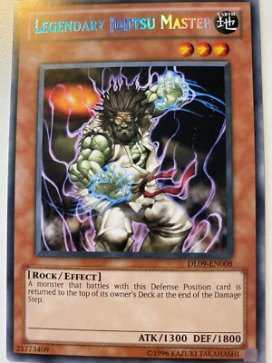 Yugioh Legendary Jujitsu Master DL09-EN008 Rare BLUE NM-image