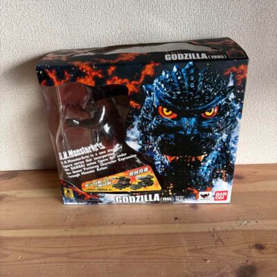 S.H.MonsterArts Burning Godzilla 1995 FIRST RELEASE Bandai Tamashii Nations -image