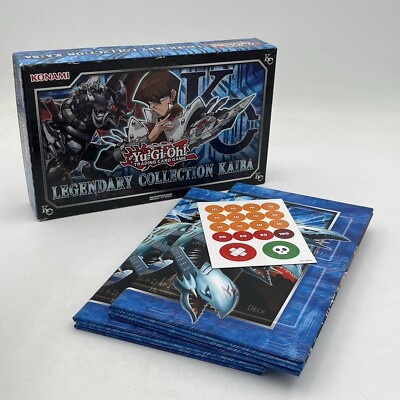 Konami Yu-Gi-Oh! Cards Legendary Collection Kaiba Box W/ Game Boards Pieces See-image