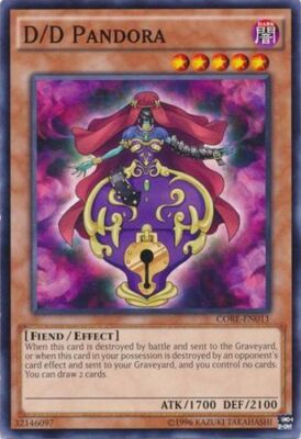Yugioh! MP D/D Pandora - MP16-EN057 - Common - Unlimited Edition Moderately Play-image