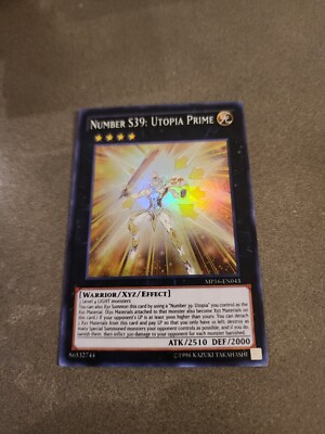 YuGiOh - Number s39: Utopia Prime MP16-EN043 Super Rare 1st/Unl Ed NM y10-image