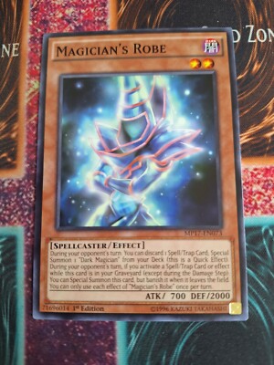 Yu-Gi-Oh! Magician's Robe MP17-EN073 Common 1st Edition Near Mint-image