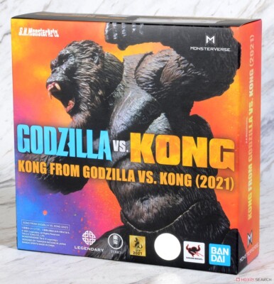 BANDAI S.H.MONSTERARTS GODZILLA KONG KONG FROM MOVIE GODZILLA VS. KONG 2021-image