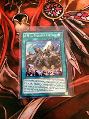 YUGIOH TCG A WILD MONSTER APPEARS! MP15-EN234 SECRET 1ST EDITION -image