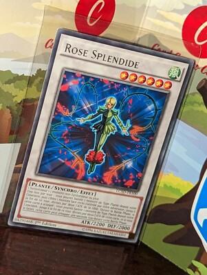 Yugioh! French Splendid Rose LC5D-FR100 Rare nm-image