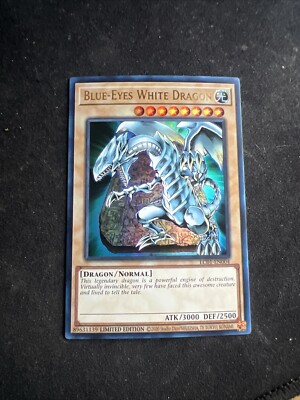 Blue-Eyes White Dragon (25th Anniversary Edition) LC01-EN004 Legendary...-image