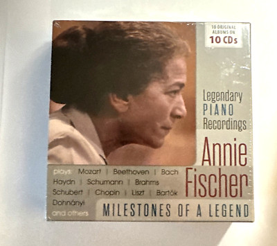Annie Fischer: Milestones of a Legend ( 10-CD Box Set) import ADD gift qua.  NEW-image