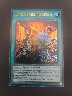Runick Freezing Curses MP23-EN245 25th Anniversary Tin: Dueling Heroes Mega Pack-image
