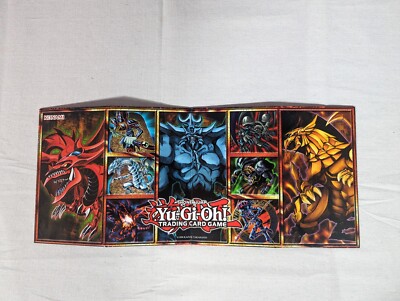 2014 Yu-Gi-Oh! Card Game LEGENDARY COLLECTION Gameboard Slifer Obelisk Ra-image
