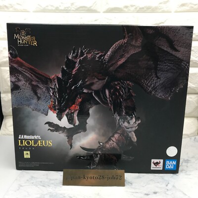 Bandai S.H. MonsterArts LIOLAEUS Monster Hunter World Action Figure JP-image
