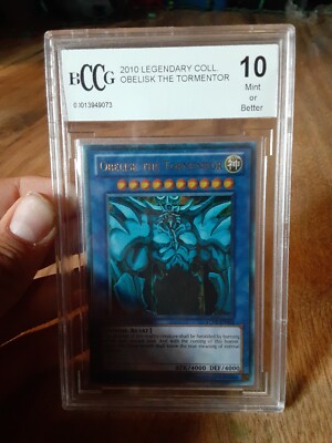 YuGiOh Legendary Collection Obelisk the Tormentor Limited LC01-EN00- Beckett 10-image