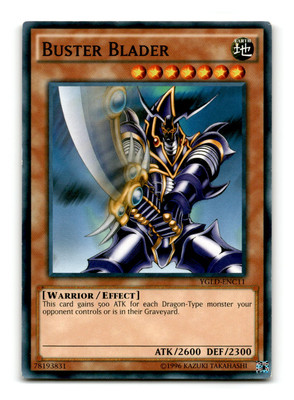 Buster Blader (C) - YGLD-ENC11 - YuGiOh-LP-image