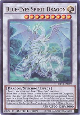 *** BLUE-EYES SPIRIT DRAGON *** ULTRA RARE MINT/NM CT13-EN009 YUGIOH!-image