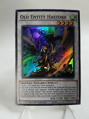 Yu-Gi-Oh 2015 Mega Tin Promo #CT12-EN005 Old Entity Hastorr-image