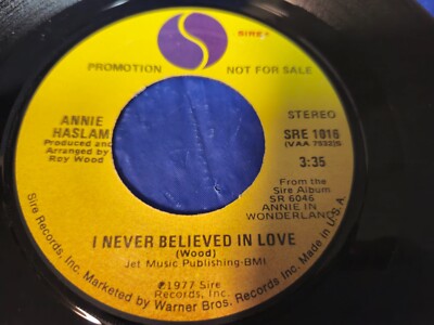 Annie Haslam – I Never Believed In Love -  7