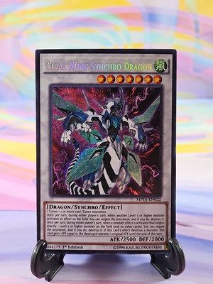 Yu-Gi-Oh TCG Card | Clear Wing Synchro Dragon MP16-EN022 First Edition-image