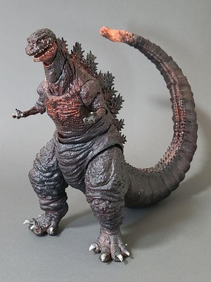 S.H.MonsterArts Shin Godzilla Action Figure 2016 BANDAI USED Japan-image