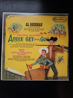 Annie Get Your Gun Al Goodman LP Vinyl Album RCA Camden Records-image