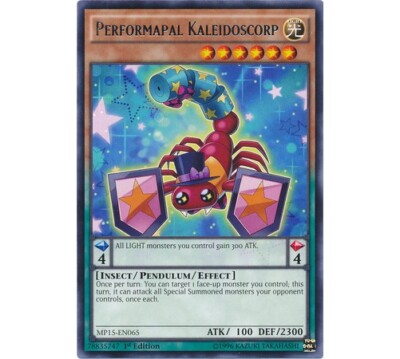 Yugioh - Performapal Kaleidoscorp (Rare) (1st Edition) - MP15-EN065 P-image