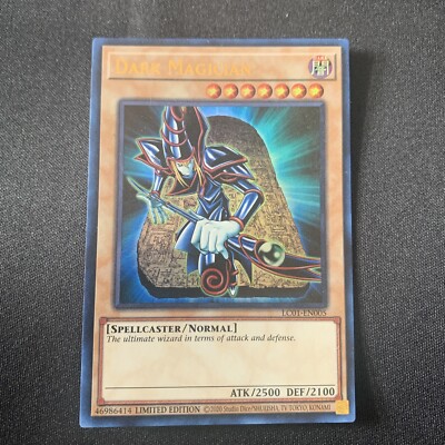 Yu-Gi-Oh! Dark Magician 25th Anniversary LC01-EN005 Ltd Ed Ultra Rare-image